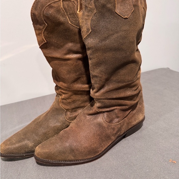 Zodiac Brown Slouchy Ankle Boots - Picture 7 of 10